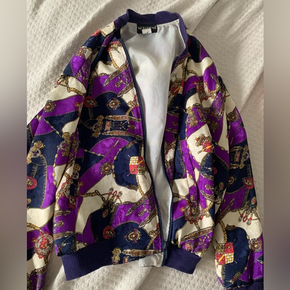 Silky Bomber Jacket - Picture 4 of 5